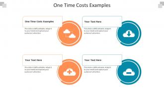 One time costs examples ppt powerpoint presentation ideas format cpb