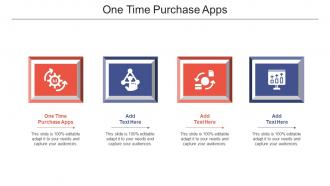 One Time Purchase Apps Ppt Powerpoint Presentation Ideas Summary Cpb