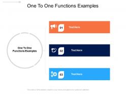One to one functions examples ppt powerpoint presentation example 2015 cpb