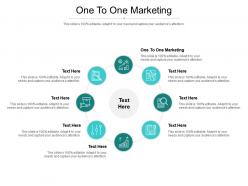 One to one marketing ppt powerpoint presentation styles grid cpb