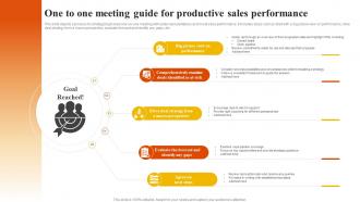 One To One Meeting Guide For Productive Sales Performance