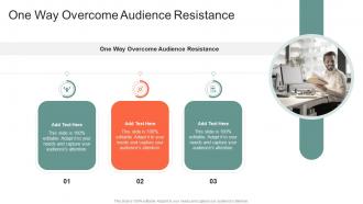 One Way Overcome Audience Resistance In Powerpoint And Google Slides Cpb
