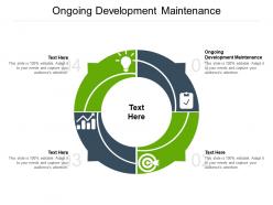 Ongoing development maintenance ppt powerpoint presentation layouts example file cpb