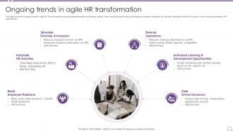 Ongoing Trends In Agile HR Transformation