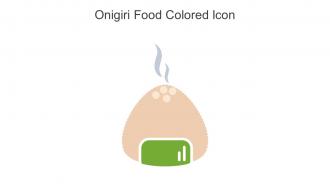 Onigiri Food Colored Icon In Powerpoint Pptx Png And Editable Eps Format