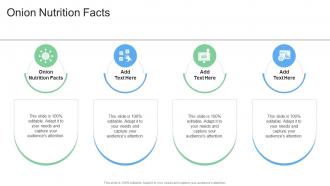 Onion Nutrition Facts In Powerpoint And Google Slides Cpb
