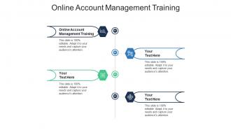 Online account management training ppt powerpoint presentation gallery styles cpb