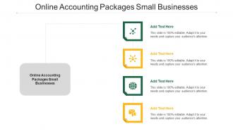 Online Accounting Packages Small Businesses Ppt Powerpoint Presentation Pictures Professional Cpb