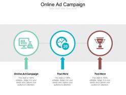 Online ad campaign ppt powerpoint presentation gallery clipart cpb