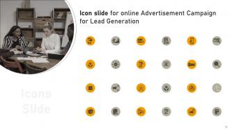 Online Advertisement Campaign For Lead Generation Powerpoint Presentation Slides MKT CD V Visual Analytical