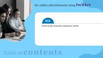 Online Advertisement Using Twitter Powerpoint Presentation Slides Designed Editable