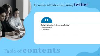 Online Advertisement Using Twitter Powerpoint Presentation Slides Downloadable Impactful