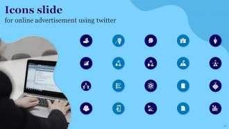 Online Advertisement Using Twitter Powerpoint Presentation Slides Visual Impactful