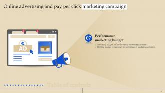 Online Advertising And Pay Per Click Marketing Campaign Powerpoint Presentation Slides MKT CD V Image Pre-designed