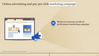 Online Advertising And Pay Per Click Marketing Campaign Powerpoint Presentation Slides MKT CD V Good Pre-designed