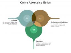 Online advertising ethics ppt powerpoint presentation file brochure cpb