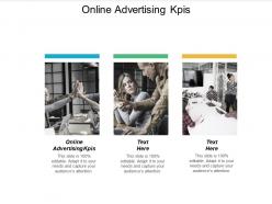 Online advertising kpis ppt powerpoint presentation inspiration infographics cpb