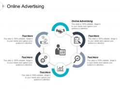 Online advertising ppt powerpoint presentation ideas background designs cpb
