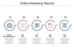 Online advertising reports ppt powerpoint presentation styles gallery cpb