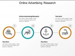 Online advertising research ppt powerpoint presentation infographic template skills cpb