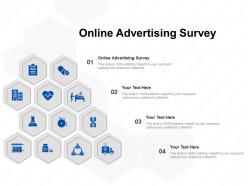 Online advertising survey ppt powerpoint presentation slides