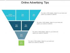 Online advertising tips ppt powerpoint presentation outline files cpb