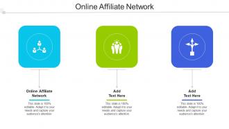 Online Affiliate Network Ppt Powerpoint Presentation Infographics Slide Cpb