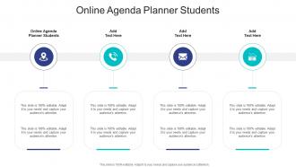 Online Agenda Planner Students In Powerpoint And Google Slides Cpb