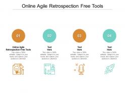 Online agile retrospection free tools ppt powerpoint presentation styles aids cpb