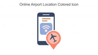 Online Airport Location Colored Icon In Powerpoint Pptx Png And Editable Eps Format