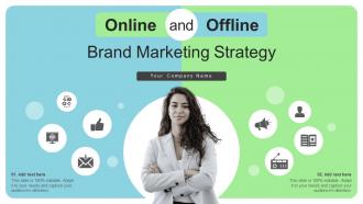 Online And Offline Brand Marketing Strategy Ppt Show Design Inspiration