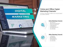 Online and offline digital marketing channels