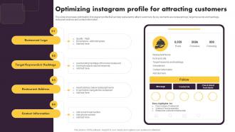 Online And Offline Marketing Tactics Optimizing Instagram Profile For Attracting Customers