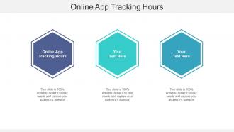 Online app tracking hours ppt powerpoint presentation ideas layout cpb