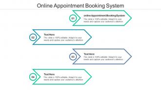 Online appointment booking system ppt powerpoint presentation deck cpb