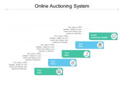 Online auctioning system ppt powerpoint presentation icon introduction cpb