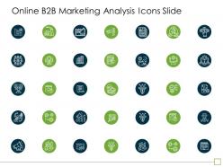 Online b2b marketing analysis icons slide ppt powerpoint presentation summary structure