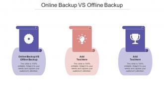 Online Backup VS Offline Backup Ppt Powerpoint Presentation Summary Rules Cpb