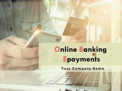 Online banking epayments powerpoint presentation slides