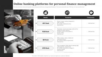 Online Banking Platforms For Personal Finance Management