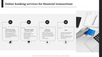 Online Banking Services For Financial Transactions