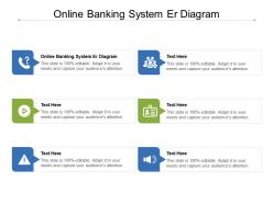 Online banking system er diagram ppt powerpoint presentation professional themes cpb