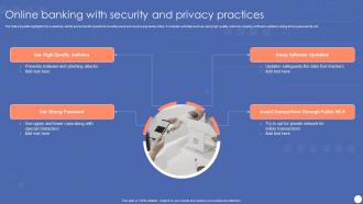 Online Banking With Security And Privacy Practices