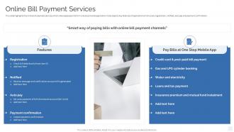 Online Bill Payment Services Strategy To Transform Banking Operations Model