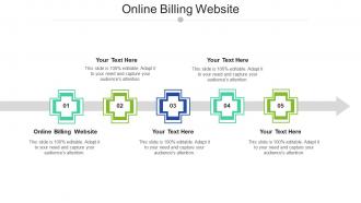 Online billing website ppt powerpoint presentation inspiration templates cpb