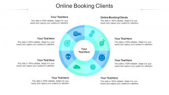 Online booking clients ppt powerpoint presentation portfolio display cpb