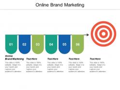 Online brand marketing ppt powerpoint presentation model files cpb