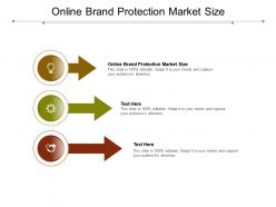 Online brand protection market size ppt powerpoint presentation infographic template backgrounds cpb