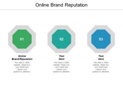 Online brand reputation ppt powerpoint presentation pictures topics cpb