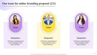 Online Branding Proposal Powerpoint Presentation Slides Professionally Best
